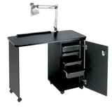 PIBBS NC1006N MANICURE TABLE W/ LAMP