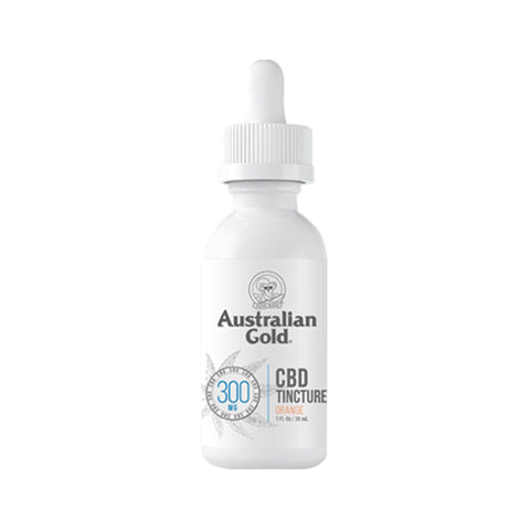 Australian Gold Orange CBD Tincture 300mg 1 OZ.