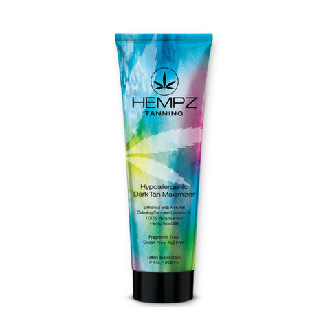 Hempz Hypoallergenic Dark Tan Maximizer 9 OZ. Tanning Lotions Hempz 