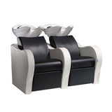 Salon Ambience WU/121 Luxury Double Wash Unit+Legrest