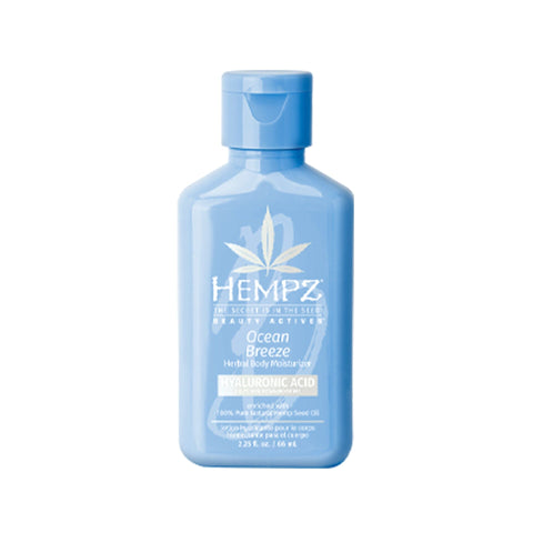 Hempz Ocean Breeze + Hyaluronic Acid Moisturizer 2.25 OZ. (2 Pack)