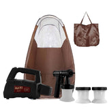 MaxiMist Lite Plus Spray Tanning System with Tent Spray Tanning Equipment MaxiMist UPS Ground Brown 