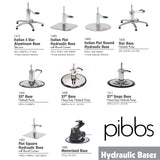 Pibbs 9906 Cloud Nine Styling Chair Salon Equipment Pibbs Industries 